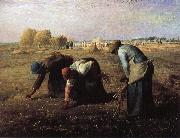Jean Francois Millet Gleaners painting
